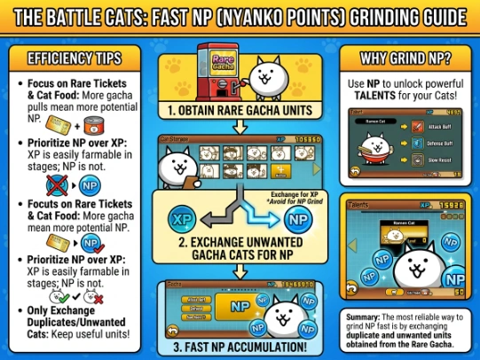 Battle Cats NP Grind Fast Method