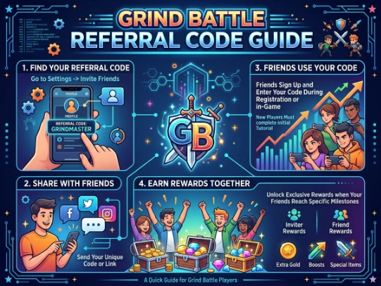 Grind Battle Referral Code